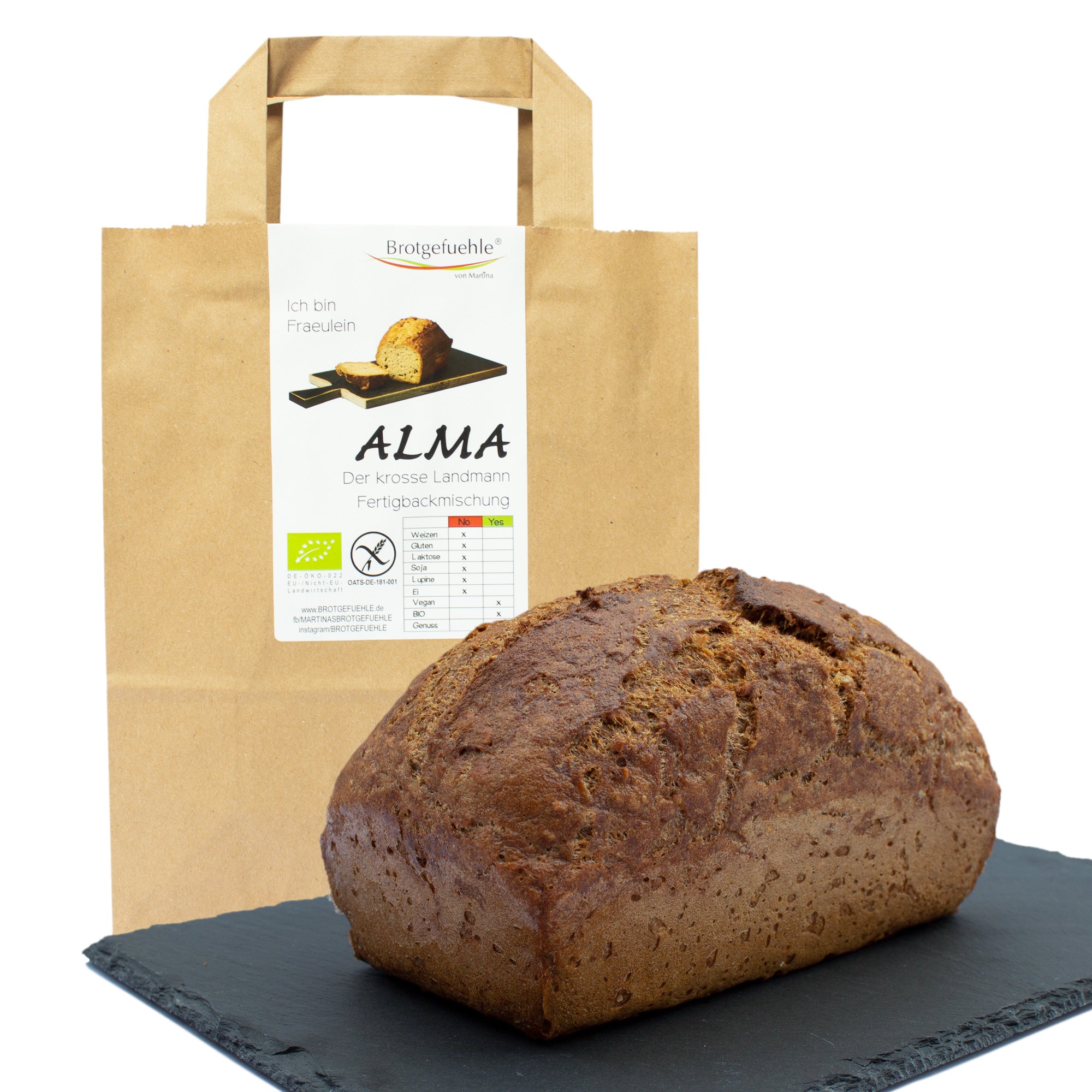 Miss ALMA - ready-to-bake mixture - gluten-free