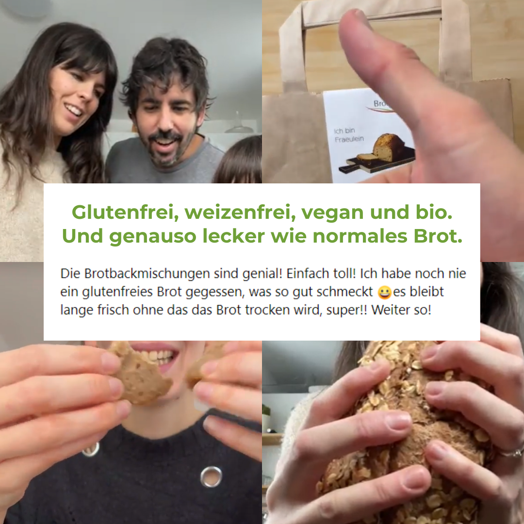 Fräulein CLARA - Fertigbackmischung - glutenfrei, zuckerfrei